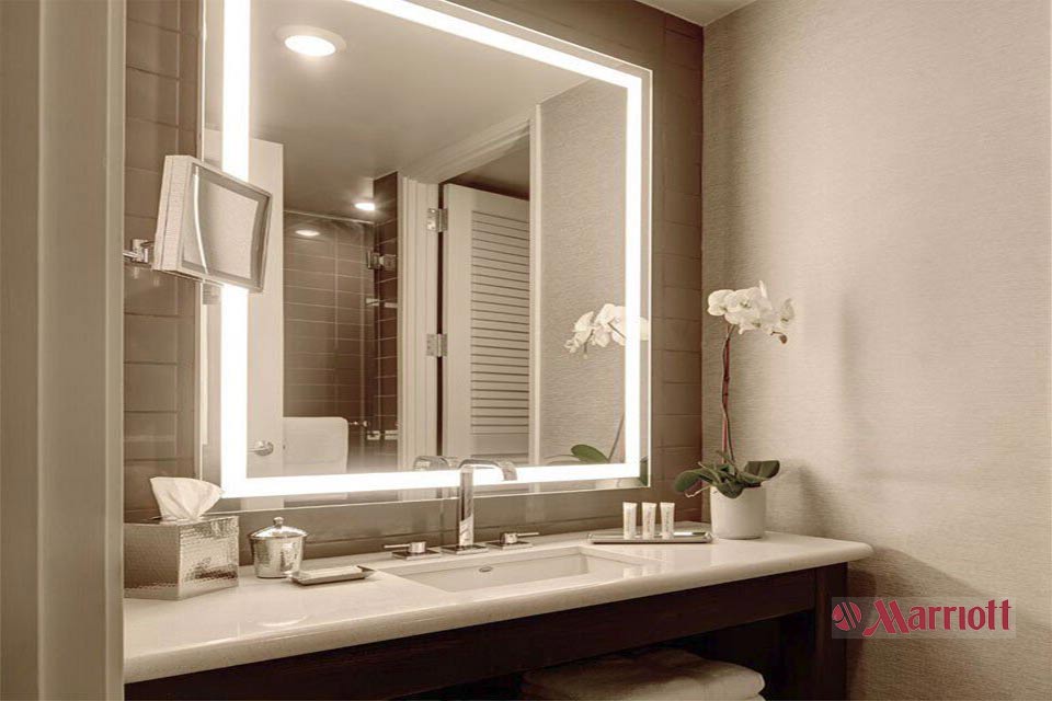 Marriott Hotel Bathroom LED Vanity Mirrors | LED Mirror ...